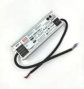 MeanWell HLG-120H-12Aスイッチング185W80W100W 120W 240W 320W 480W 600W防水電源Dc12V 24V 36V 48VLEDドライバー