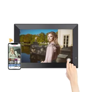 Digital Cloud Album 10.1 Inch WiFi 16GB Digital Photo Frame 1280x800 IPS Touch Screen Add Photos/Videos from App/Email