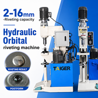 Machine de rivetage orbitale hydraulique industrielle robuste 15kN 50kN 90kN pour la formage de fixations métalliques