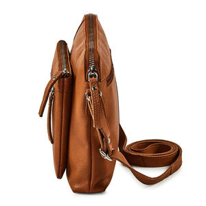 Bolsos cruzados de hombro de cuero de Color sólido de alta calidad para mujer, bolso cruzado hecho con el mejor Material para viajar - Product Image 6