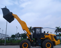 Chargeuse sur pneus neuve de marque chinoise 162 kW 6 tonnes 855H avec lame à neige et attache rapide à vendre