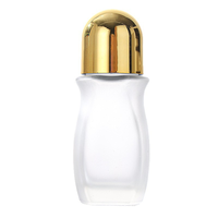 Flacon roll-on en verre vide de 30 ml et 50 ml, plusieurs couleurs, pour huiles essentielles, parfums, déodorants, huiles corporelles, contenants cosmétiques