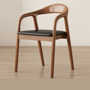 Fauteuil scandinave en bois massif, chaise <span class=keywords><strong>de</strong></span> salle à manger durable, dossier en bois naturel pour restaurant et bar - Product Image 6