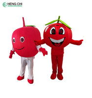 Costume de mascotte de danse personnalisé en forme de fruit, effet de personnage ambulant unique, combinaison en peluche pour les fêtes, Halloween, carnaval, spectacles