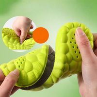 Semelles intérieures de sport 4D Cloud unisexes, antibactériennes, anti-odeurs, absorbant la transpiration, respirantes, élastiques, amortissantes, décontractées