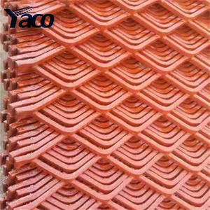 אבטחה גבוהה אבקה מצופה אלומיניום מורחבת רשת יהלומי חור רשת מתכת מורחבת דרום אפריקה - Product Image 2