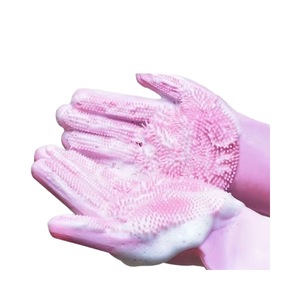 Gants de bain en silicone pour animaux de compagnie, anti-rayures, anti-morsure, outil de bain pour chien et chat - Product Image 5