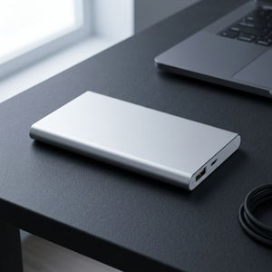 Power Bank Senza Marca a Ricarica Super Veloce 20000mAh, Logo OEM, Alluminio Riciclato, 4000mAh Tipo C, Presa Standard Giapponese, Uscita 20W - Product Image 2