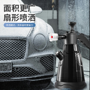 เครื่องพ่นโฟม 5 ลิตร หัวฉีดปรับแรงดันสูง สำหรับทำสวน ทำความสะอาดบ้าน ขวดพลาสติกสีดำแบบพ่นแรงดันลม - Product Image 2