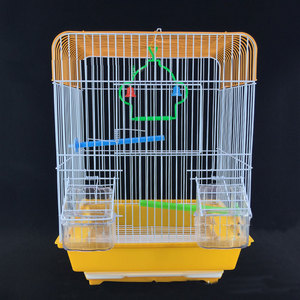 L'extérieur À L'intérieur En Acier Inoxydable Fil Pliable Pet Perroquet <span class=keywords><strong>Cage</strong></span> À Oiseaux - Product Image 5