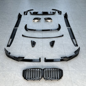 Kit Carrozzeria per <span class=keywords><strong>BMW</strong></span> <span class=keywords><strong>X5</strong></span> G05 LCI 2024-2026, Upgrade Black Knight Aerokit, Diffusore Anteriore, Spoiler, Griglia - Product Image 2