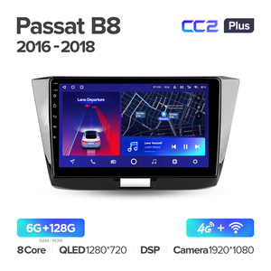 TEYES CC2 <span class=keywords><strong>PLUS</strong></span> REPRODUCTOR DE DVD para coche para Volkswagen Passat B8 2016 - 2018 10 pulgadas <span class=keywords><strong>One</strong></span> Din pantalla táctil REPRODUCTOR DE DVD para coche - Product Image 4