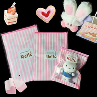 Sacs d'emballage en plastique transparent PE CPE mat, imperméables et durables, avec logo personnalisé UniOne, pour vêtements, sous-vêtements, maillots de bain, chaussettes