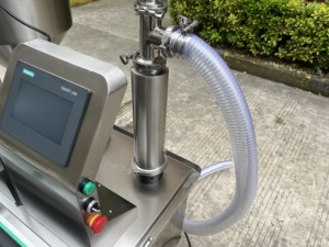 Máquina de Llenado Semiautomática Eléctrica CX1-DGZ para Bebidas, Cremas y Miel en Latas y Botellas - Product Image 6