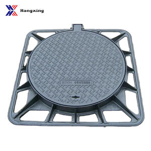 EN124 B125 C250 D400 E600 F900 연성철 주조 원형 맨홀 뚜껑 CE/ISO9001 인증 한싱 브랜드 도로 시설용 - Product Image 3