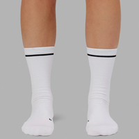 Calcetines populares para correr personalizados con colores Calcetines de ciclismo con logotipo personalizado Calcetín de equipo de calidad de nailon
