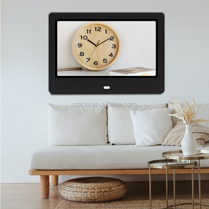 Pros 7 Inch Digital Photo Frame LCD IPS HD <strong>Screen</strong> Digital Picture Frame With Remote Control Music Video Clock <strong>Calender</strong> Functions - Product Image 4