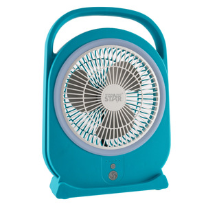 Winning Star 8-Inch Table Fan With Led <b>Light</b> Usb Rechargeable Portable Fan - Product Image 5