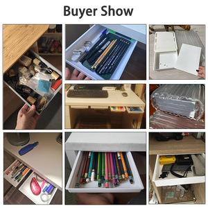 M266 Diri Tongkat Pensil Baki Di Bawah Meja Laci Kotak Penyimpanan Menancapkan Diri Tersembunyi Alat Tulis <span class=keywords><strong>Organizer</strong></span> Laci Meja Dilepas - Product Image 6