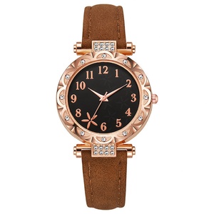 <span class=keywords><strong>Reloj</strong></span> de Cuarzo para Mujer con Esfera de Estrella de Mar, Correa de Cuero <span class=keywords><strong>Shein</strong></span>, Venta al Por Mayor Directo de Fábrica - Product Image 6