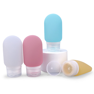 Tùy chỉnh 2oz 90ml leakproof tái sử dụng Silicone du lịch Kích thước Lotion chai dầu gội Dispenser du lịch đồ dùng cá nhân container cho cắm trại - Product Image 2