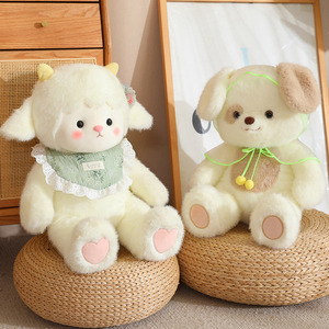 Taille personnalisée ODM OEM Poupée confort pour enfants Ours <span class=keywords><strong>dessin</strong></span> <span class=keywords><strong>animé</strong></span> <span class=keywords><strong>Panda</strong></span> Lapin Agneau Peluche - Product Image 5