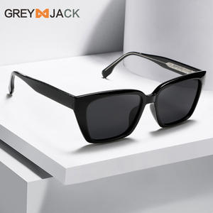 Lunettes de soleil Greyjack unisexes, monture large, polarisées, verres TAC UV400, branches en PC, protection solaire tendance pour l'extérieur, la conduite et le cyclisme - Product Image 2