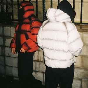 Custom Best Quality <b>Padded</b> Coats Winter Vintage Down Jacket Spray Dyed Best Quality <b>Padded</b> Coat Down Puffer Jacket Manufacturer - Product Image 5