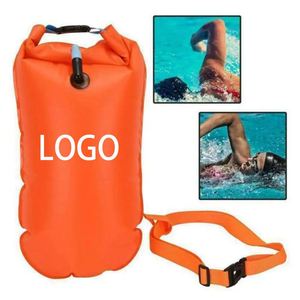 Bouée de sauvetage gonflable en PVC durable et étanche avec logo personnalisé, pour la natation en eau libre, cadeau promotionnel pour enfants - Product Image 4