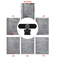 Mikrofon bilgisayar kamera belge tarayıcı ile dijital Zoom 4k Webcam ile Webcam Ultrahd 4k