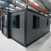 Maison conteneur mobile extensible de luxe moderne WinFair Russie pour un budget abordable / économique / moderne / contemporain