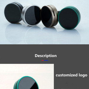 Biểu tượng tùy chỉnh sang trọng xe làm mát không khí Nước hoa khuếch tán với kính cường lực rắn Balm lâu dài Cologne Vent Clip xe ô tô - Product Image 6