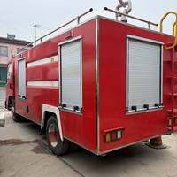 Truk Pemadam Kebakaran JMC Rescue Bekas 4x2 Diesel Tangki Air Kecil Kapasitas 2000L Tinggi Kerja 15m Emisi EURO 5 Dijual