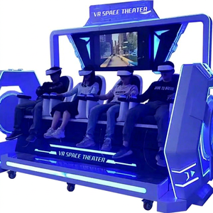Simulador de Vuelo 9D de Realidad Virtual con 4 Asientos, Experiencia Inmersiva e Interactiva Educativa para el Hogar y Exteriores, con Temática de Transbordador Espacial - Product Image 1
