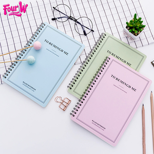 Coil Notebook A5 Double Coil Bound Notebook Student Stationery Supplies Customizable <strong>LOGO</strong> Engraving - Product Image 6