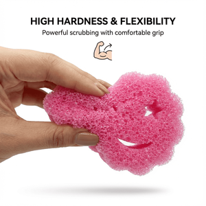 Esponja de limpieza termosensible, esponja de espuma reactiva a la temperatura, material de espuma elástica porosa, esponja que cambia de color - Product Image 5