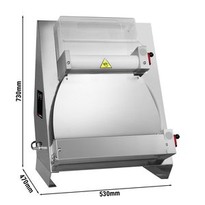 GGM Gastro New <b>Dough</b> <b>Roller</b>-High Safety Manual-for 400mm Pizza <b>Dough</b>-Thickness 0.5 to 5.5mm - Product Image 2