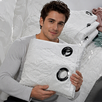 Rideaux Transparents Blancs 100% Polyester avec Filtration de la Lumière pour Fenêtres et Portes - Décoration Intérieure Salon et Balcon