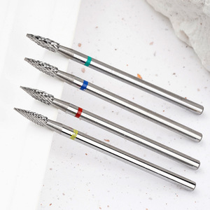 Professional Tungsten Carbide Nail <b>Drill</b> <b>Bit</b> Sharp Point Gel Polish Removal Electric Manicure File Accessory Nail <b>Drill</b> <b>Bit</b> - Product Image 3