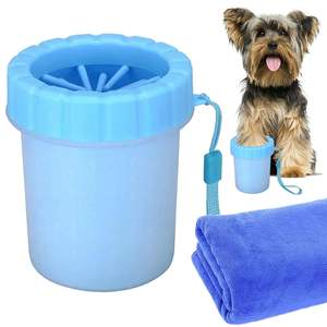 Cepillo de Silicona Suave para Lavar Patas de Animales Pequeños, Cepillo para el Cuidado de las Uñas de Mascotas, Suministros de Belleza y Limpieza para Perros y Gatos - Product Image 1