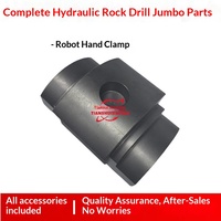 Accessoires pour foreuse hydraulique de roche : poutre de poussée, plaque en aluminium, mâchoire de manipulateur, piston d'impact, cuivre triangulaire