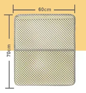 Pet Cat Litter Mat Double Layer Waterproof Litter Cat Bed Pads For Cats House Clean Super Light Easy To Carry