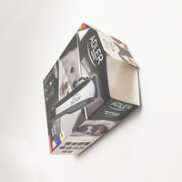 Boîte cadeau en papier rigide de luxe avec logo personnalisé pour tondeuse professionnelle pour chien, kit de toilettage pour animaux de compagnie avec boîte en papier insérée
