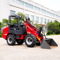 Cargadora Compacta W1390 de 3000 kg, Mini Cargadora de Ruedas con Motor Diésel Yanmar de 44 HP, Etapa V, Cargadora Frontal Pequeña para Construcción Agrícola