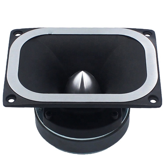 Vander Audio 600W 4 /8 Ohms Black Aluminum Horn Super Bullet Tweeter Speaker for Car PA Karaoke Home Theater System Speaker
