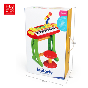 เครื่องดนตรีไฟฟ้าอเนกประสงค์ HW TOYS 31 คีย์ พร้อมไมโครโฟน ชุดเปียโนสำหรับเด็ก เด็กผู้หญิง เครื่องดนตรี ศูนย์ดนตรีเมโลดี้ - Product Image 6