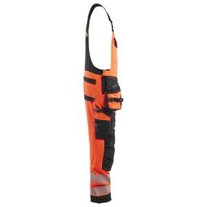 BLAKLADER - 262616485599D112 Peto con pechera Hi-Vis 4-Way stretch Rojo hi-vis/negro-EAN 7330509930717 ROPA DE TRABAJO DE 2017 - Product Image 3