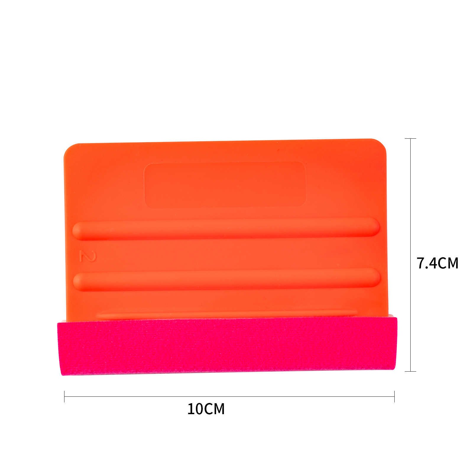 Orange Squeegee +Pink Felt