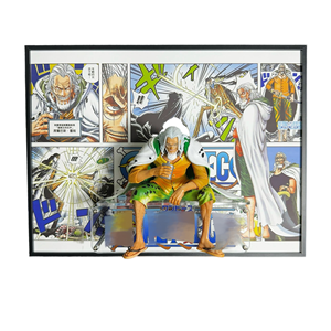 Silvers <span class=keywords><strong>Rayleigh</strong></span> 3D Shadow Box Cadre Résine Figure Bande Dessinée Panneau Toile de Fond Premium Mur Affichage Collection Décor Cadeau - Product Image 1