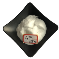 Poudre blanche de chlorure de polyéthylène chloré (CPE) 135A pour pétrochimie, modificateur d'impact PVC, teneur en chlore 35%, CAS 63231-66-3, pour profilés et tuyaux PVC